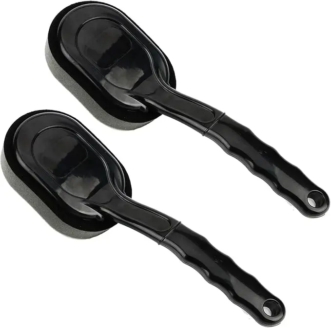 TYRE DRESSING  SPONGE MOP - عصا تلميع كفرات مع اسفنجة