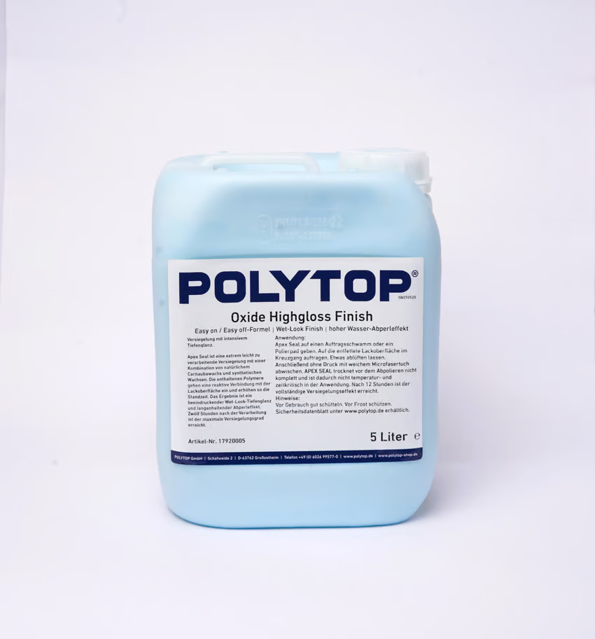 Polytop Oxide High Gloss Finish - لمسة نهائية شديدة اللمعان من أكسيد البوليتوب