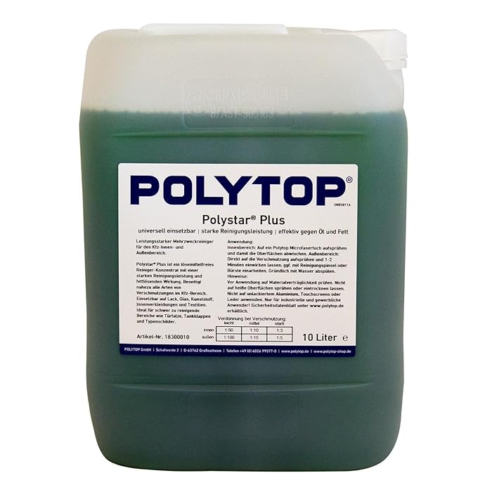 Polytop POLYSTAR PLUS EXP 10L - مذيب شحوم بولي توب
